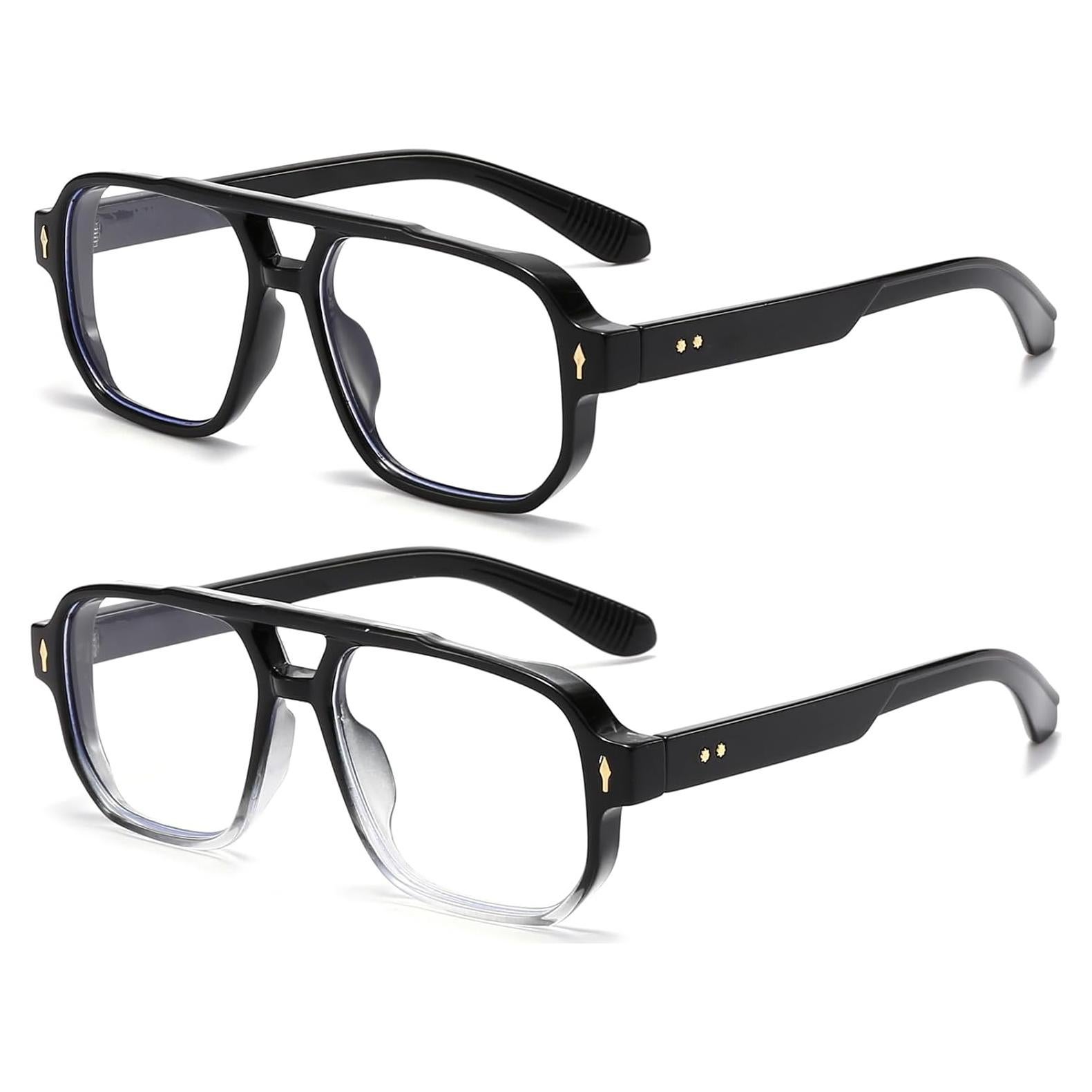 Gafas bloqueadoras luz azul PORADAY retro unisex 15.5x6x4.3cm