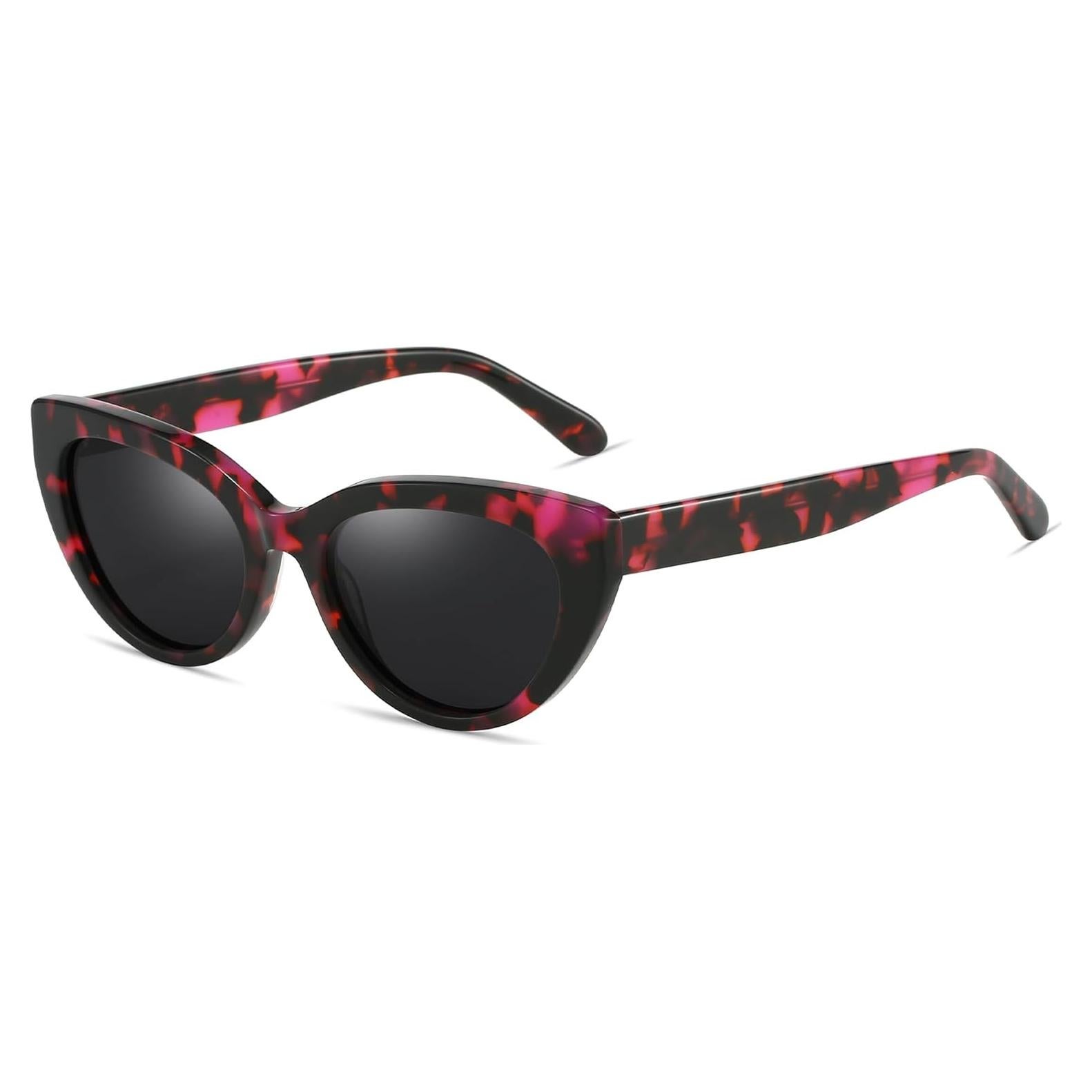 Gafas de sol ZENOTTIC Cat-Eye UV400 para mujeres - Rosa Demi