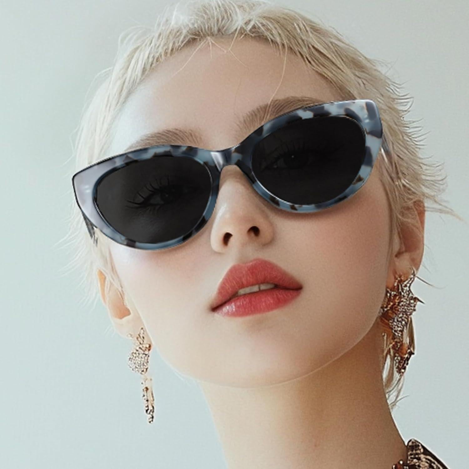 Gafas de sol ZENOTTIC Ojo de Gato UV400 para Mujeres