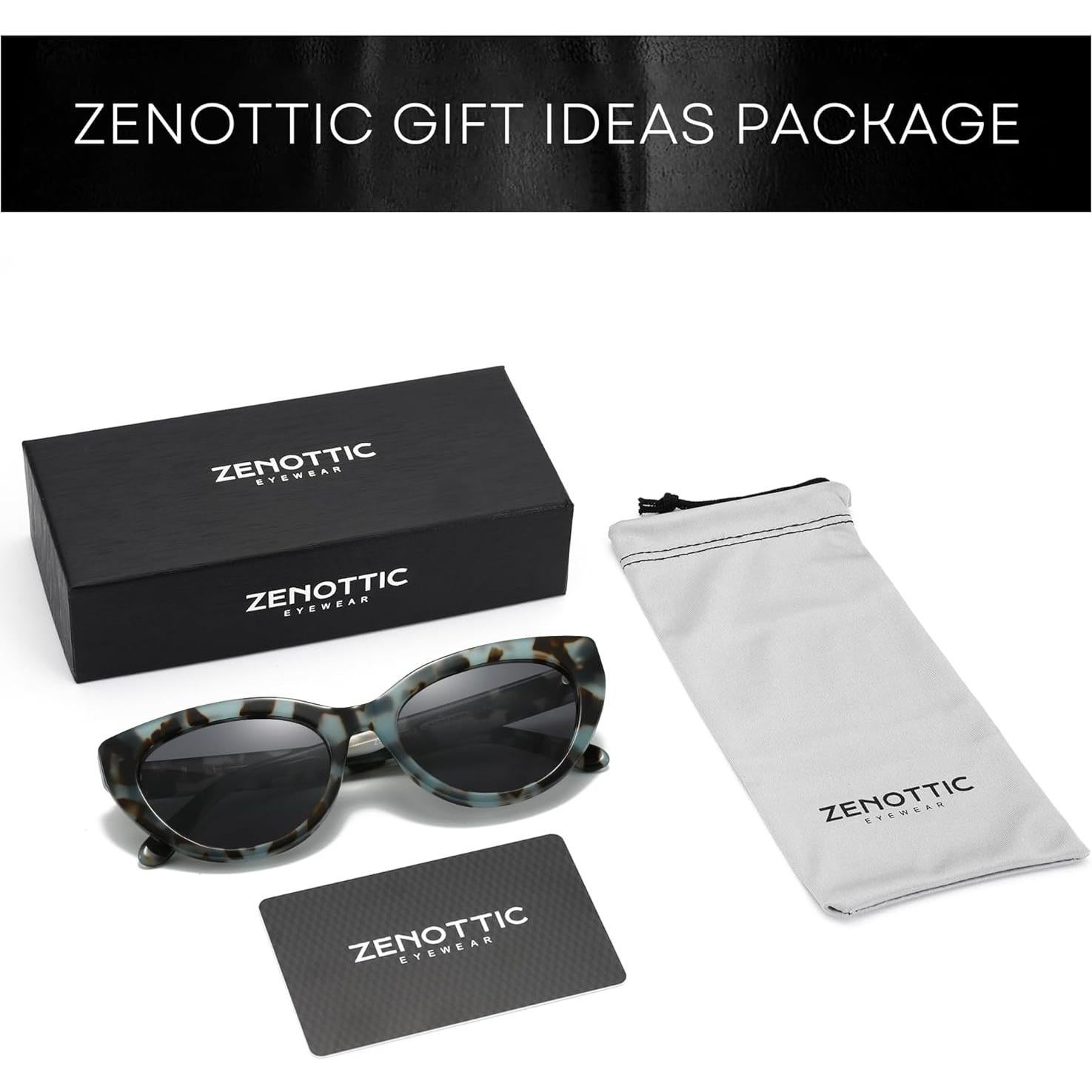Gafas de sol ZENOTTIC Ojo de Gato UV400 para Mujeres