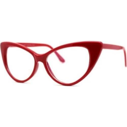 Gafas de Computadora SA106 Gótico Clásico Rojo 100% Protección