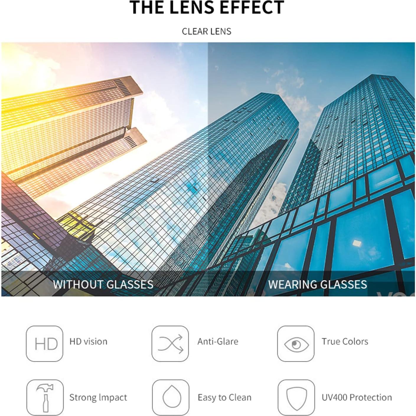 Gafas de sol redondas EYLRIM Steampunk UV 100% oro/rojo