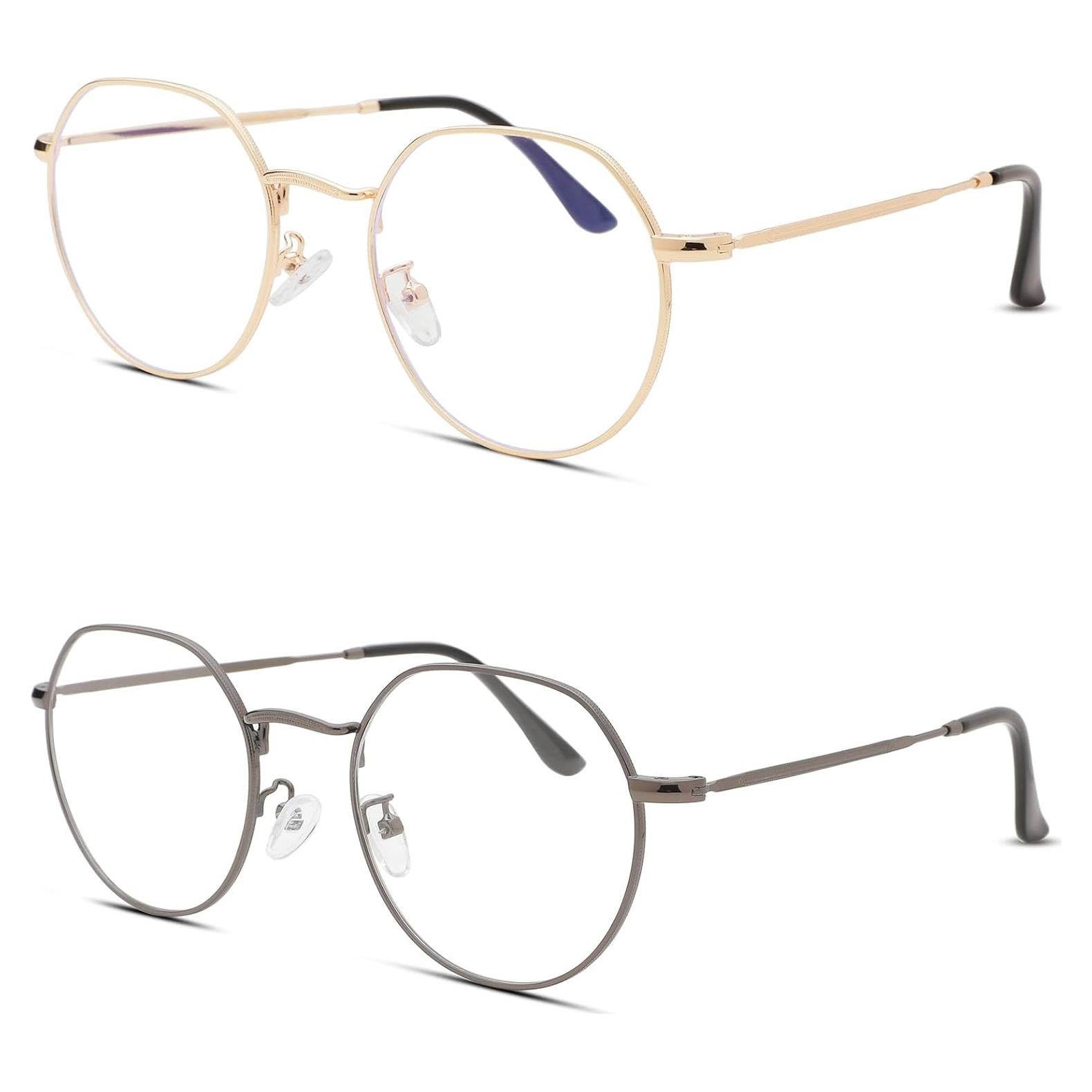 Gafas Pro Acme Redondas Vintage Unisex Lente 53mm Bloqueo Luz Azul