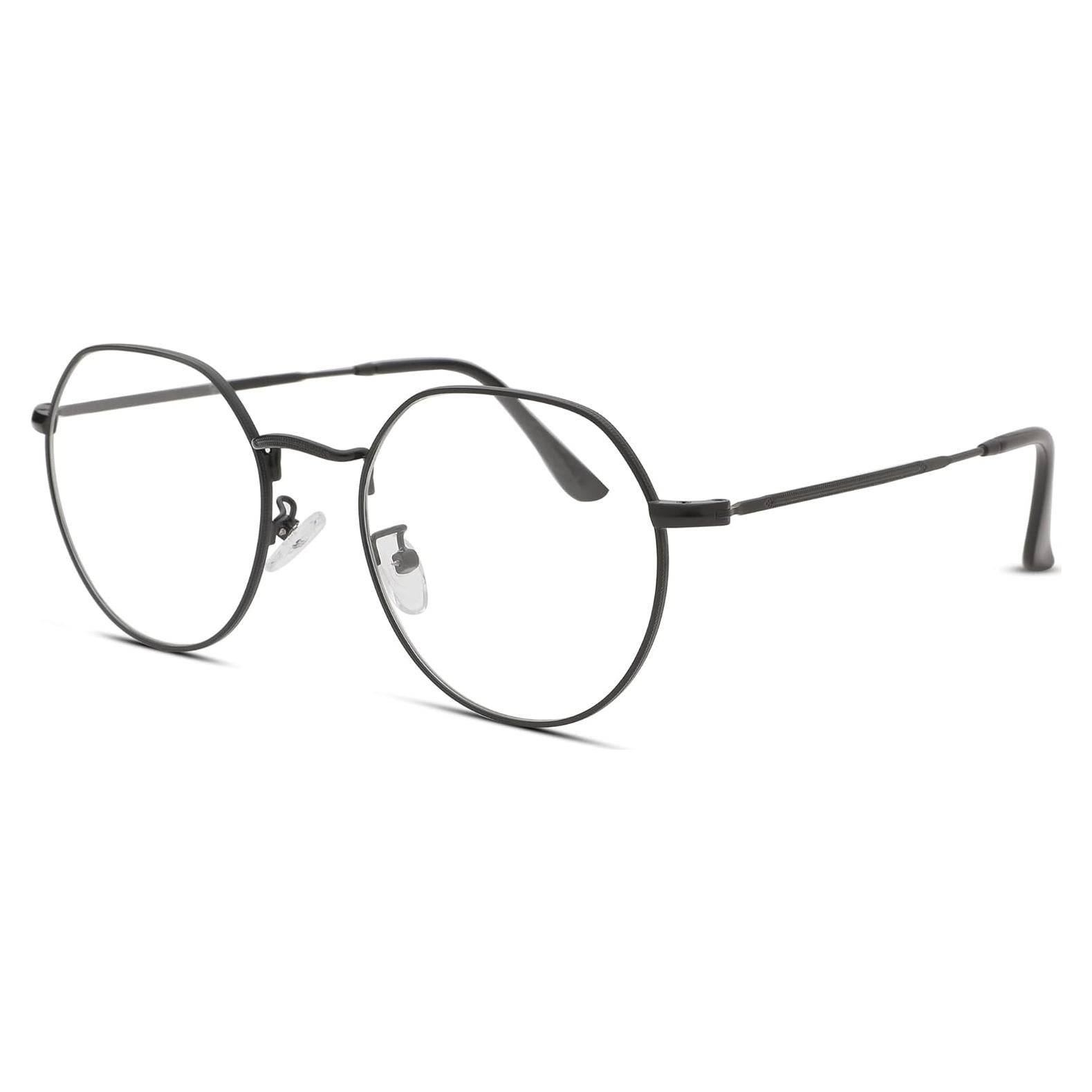 Gafas Pro Acme Redondas Vintage Lente Clara 53mm Unisex