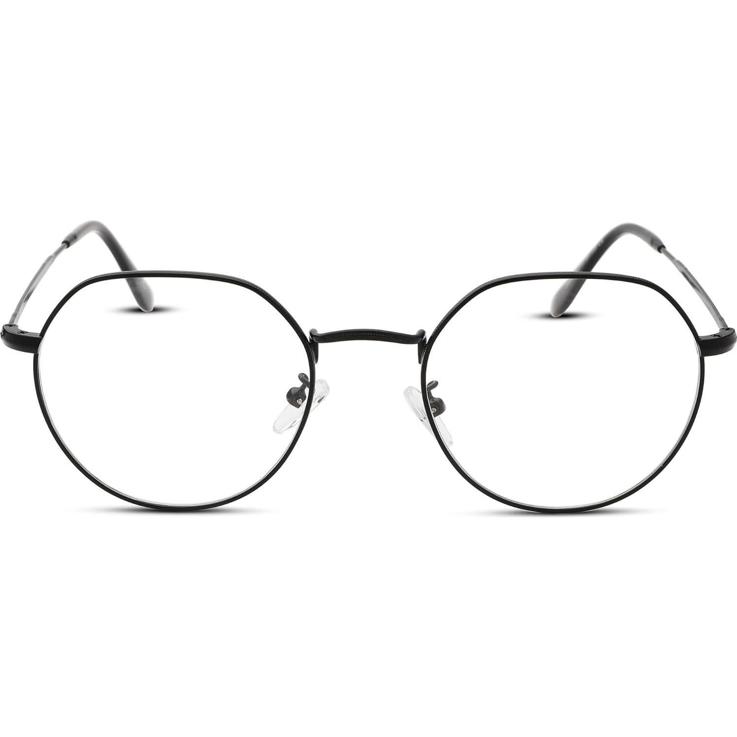 Gafas Pro Acme Redondas Vintage Lente Clara 53mm Unisex