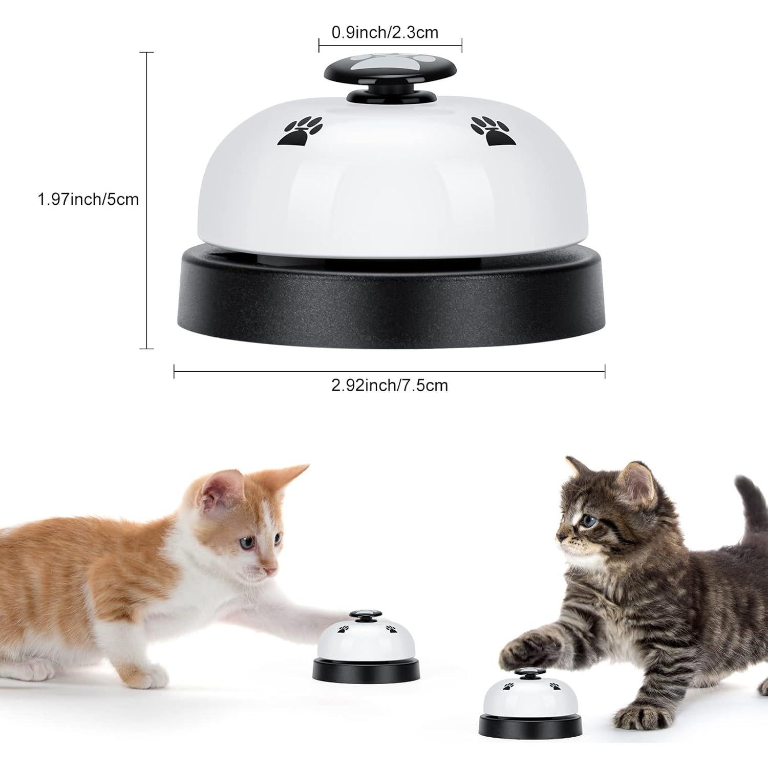 Campanas de Entrenamiento para Perros xc - Paquete de 2, 7.19 cm