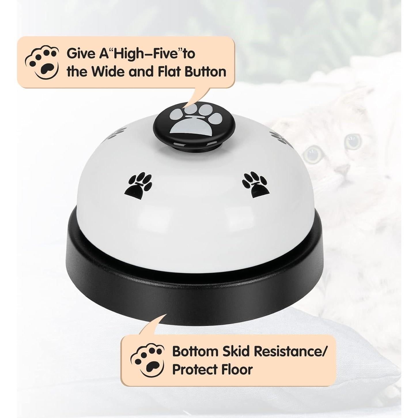 Campanas de Entrenamiento para Perros xc - Paquete de 2, 7.19 cm