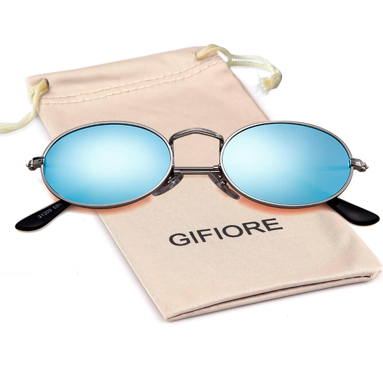 Gafas de Sol Ovaladas GIFIORE Retro UV400 para Todos