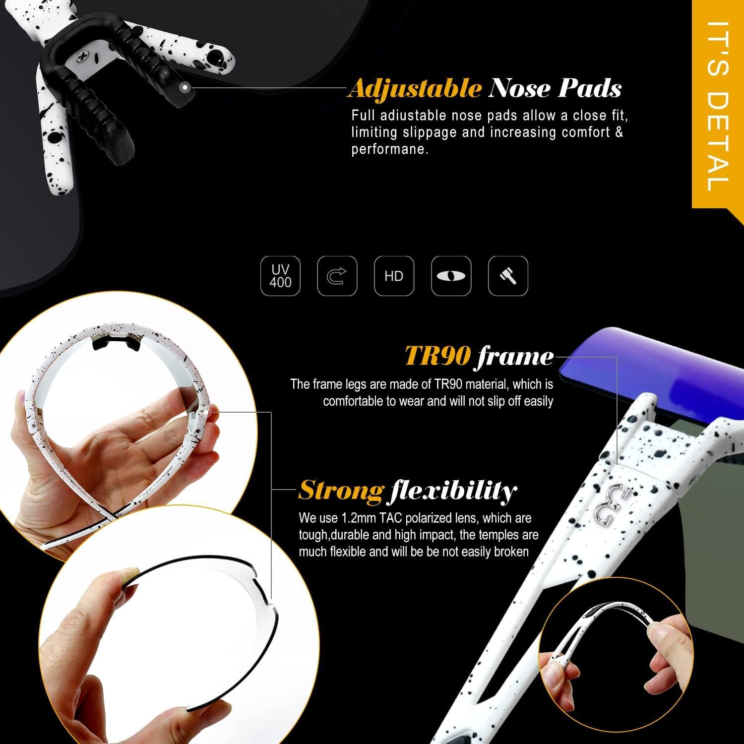 Gafas de Ciclismo FMY Polarizadas UV400 para Adultos