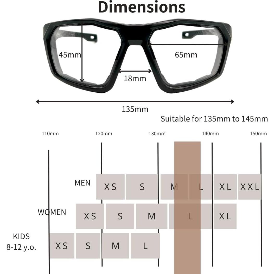 Gafas de sol para motocicleta MIYUI JAPAN antiempañante