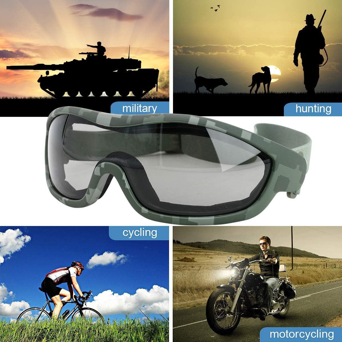 Gafas de Motocicleta Viriber LE0-778 Camuflaje UV Antivaho