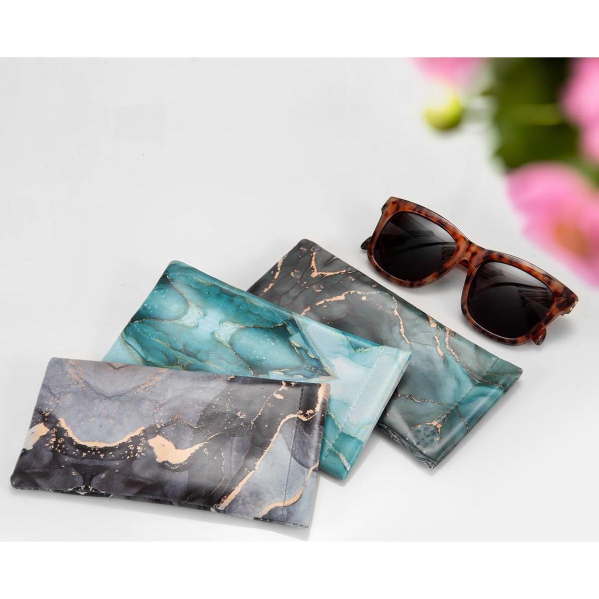 Funda de Cuero para Gafas TRIUMPH - Paquete de 3 Colores