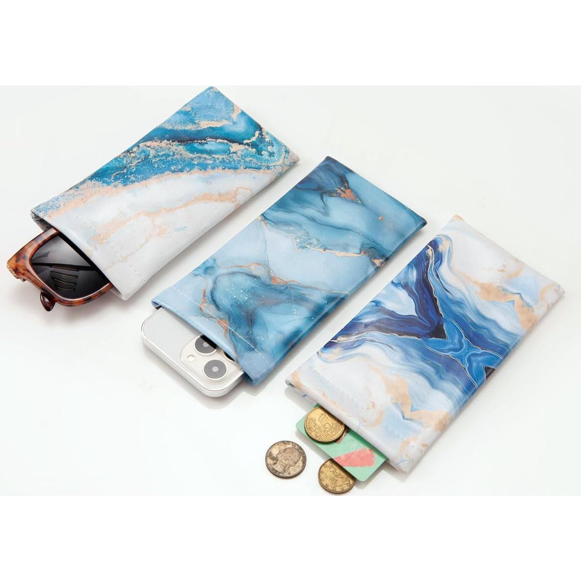 Funda de Cuero para Gafas TRIUMPH - Paquete de 3 Colores