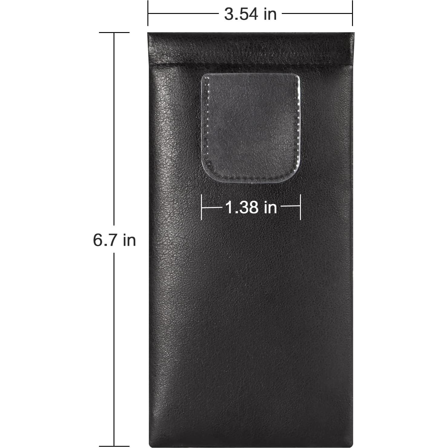 Funda de Cuero TRIUMPH VISION para Gafas - 3 Piezas