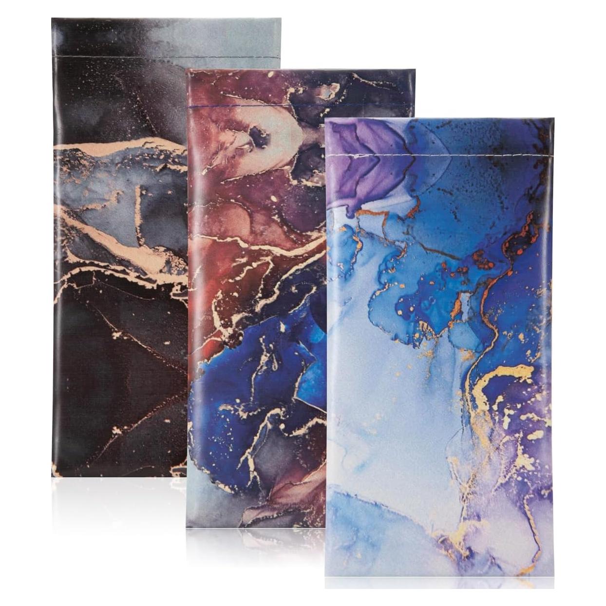 Funda de Cuero TRIUMPH VISION - Paquete de 3 para Gafas