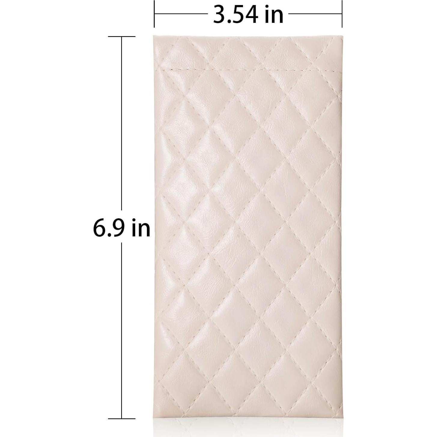 Funda de Cuero TRIUMPH VISION - Paquete de 3 Fundas para Gafas