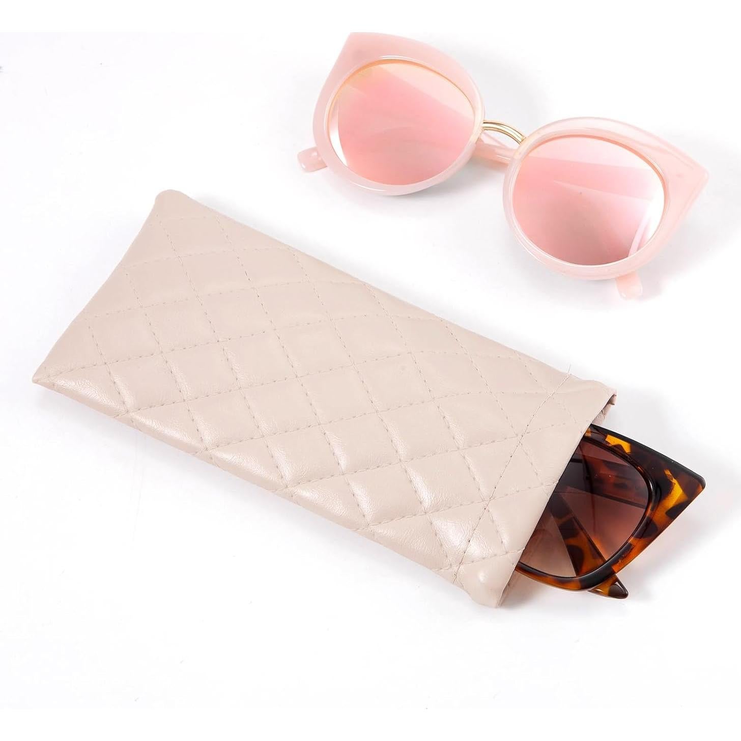 Funda de Cuero TRIUMPH VISION - Paquete de 3 Fundas para Gafas