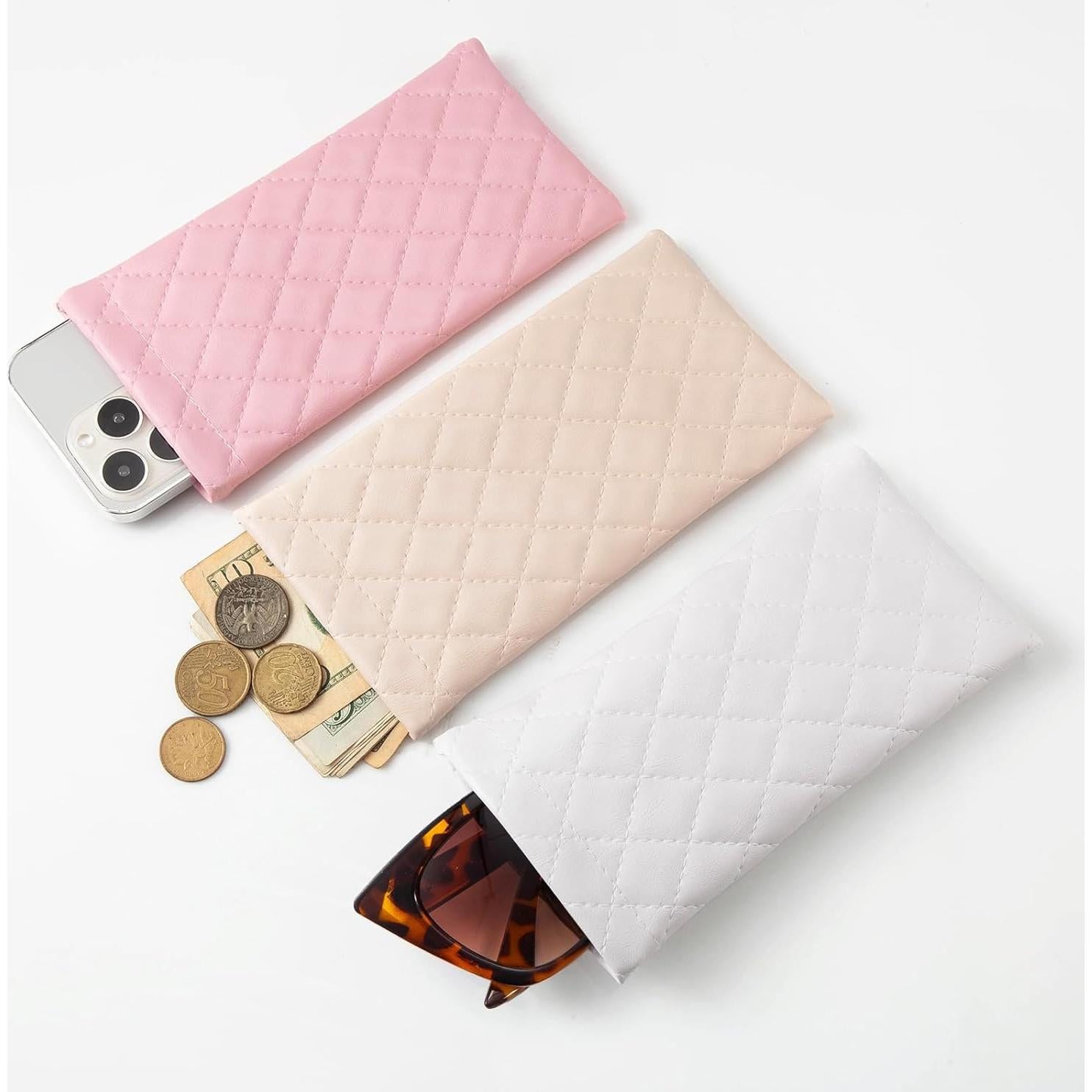 Funda de Cuero TRIUMPH VISION - Paquete de 3 Fundas para Gafas