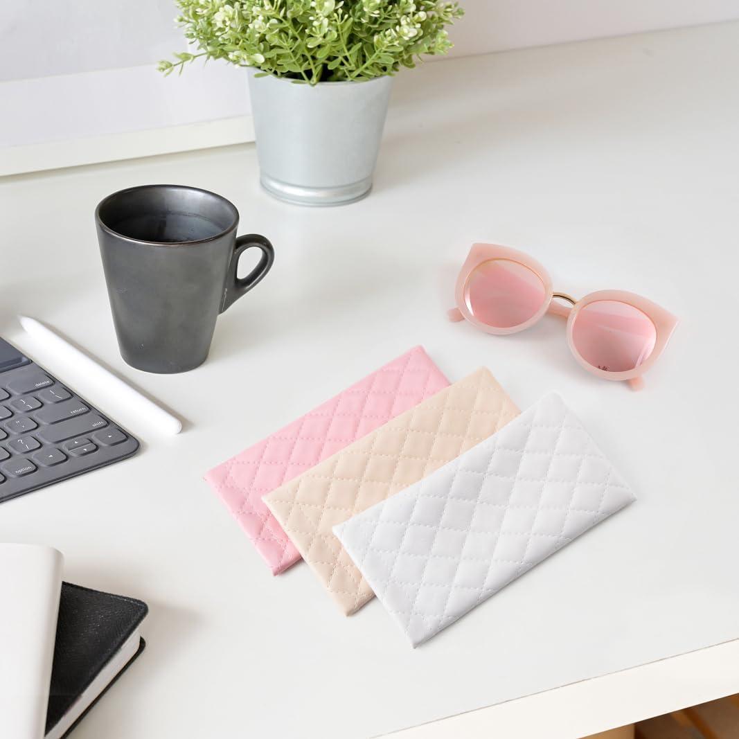 Funda de Cuero TRIUMPH VISION - Paquete de 3 Fundas para Gafas