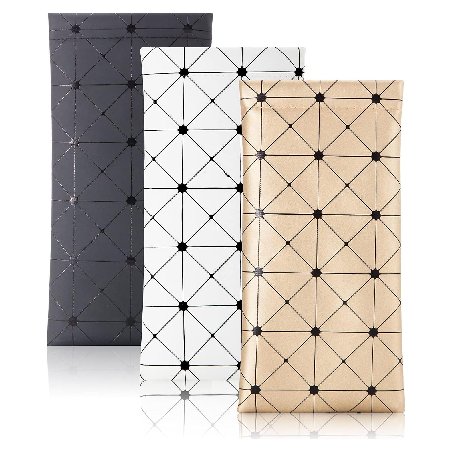 Funda de Cuero TRIUMPH VISION - 3 Fundas para Gafas