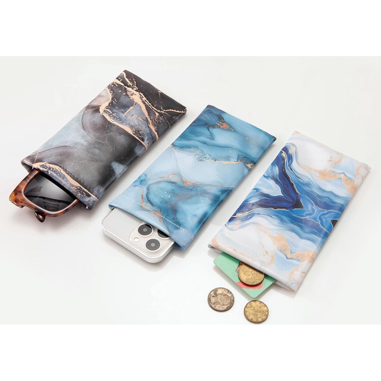 Funda de Cuero TRIUMPH VISION - Paquete de 3 para Gafas