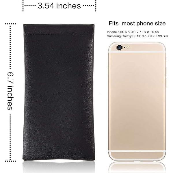 Funda de Cuero TRIUMPH VISION - 3 Fundas para Gafas