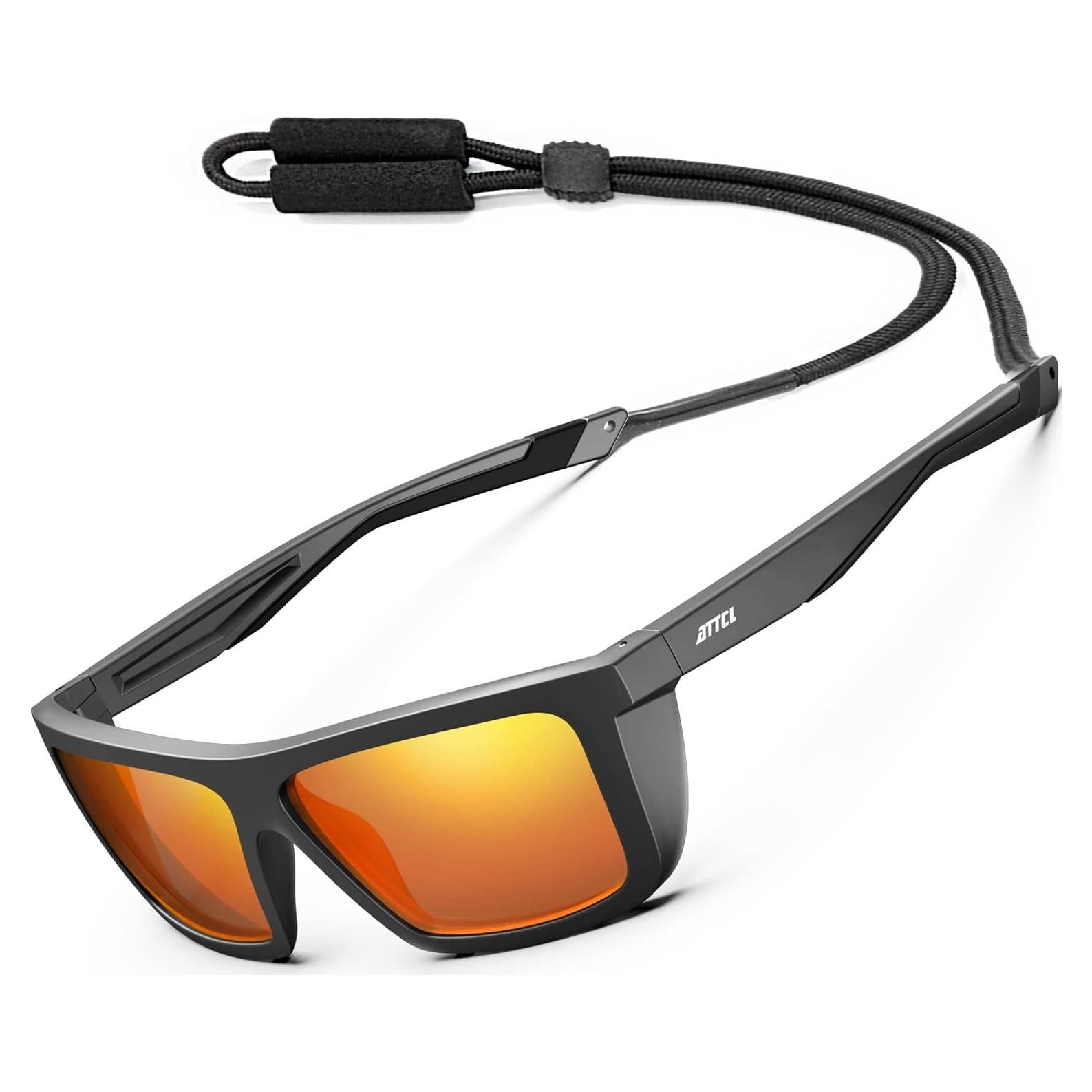 Gafas de sol polarizadas ATTCL para hombres UV 100% protección