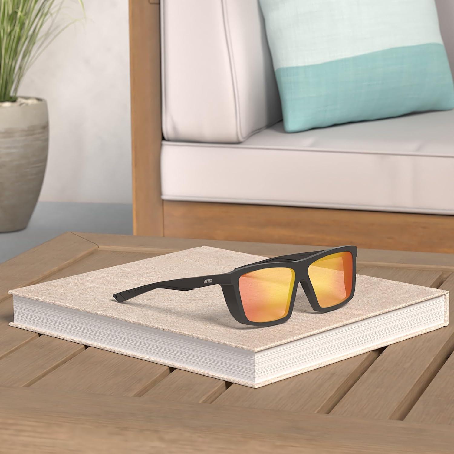 Gafas de sol polarizadas ATTCL para hombres UV 100% protección