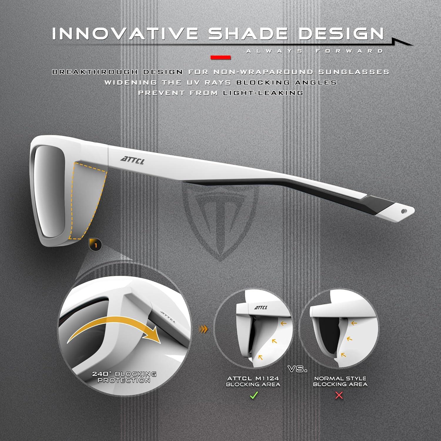 Gafas de sol polarizadas ATTCL para ciclismo y pesca UV