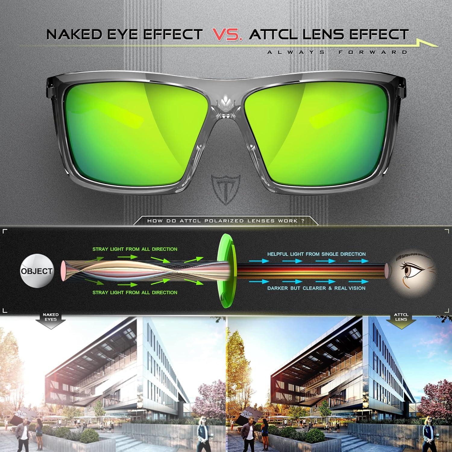 Gafas de sol polarizadas ATTCL para ciclismo y pesca UV