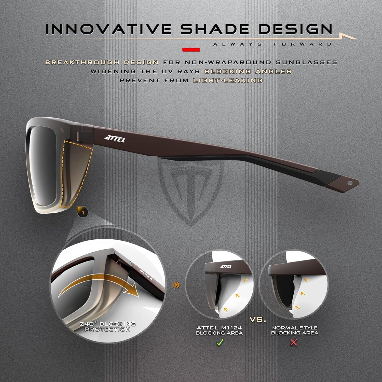 Gafas de sol polarizadas ATTCL para ciclismo y pesca UV