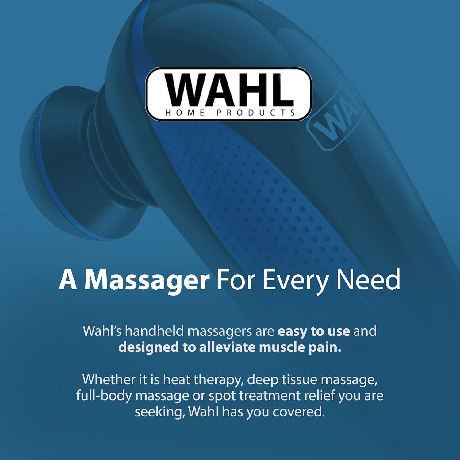 Masajeador de Percusión Wahl 4232 Inalámbrico Azul