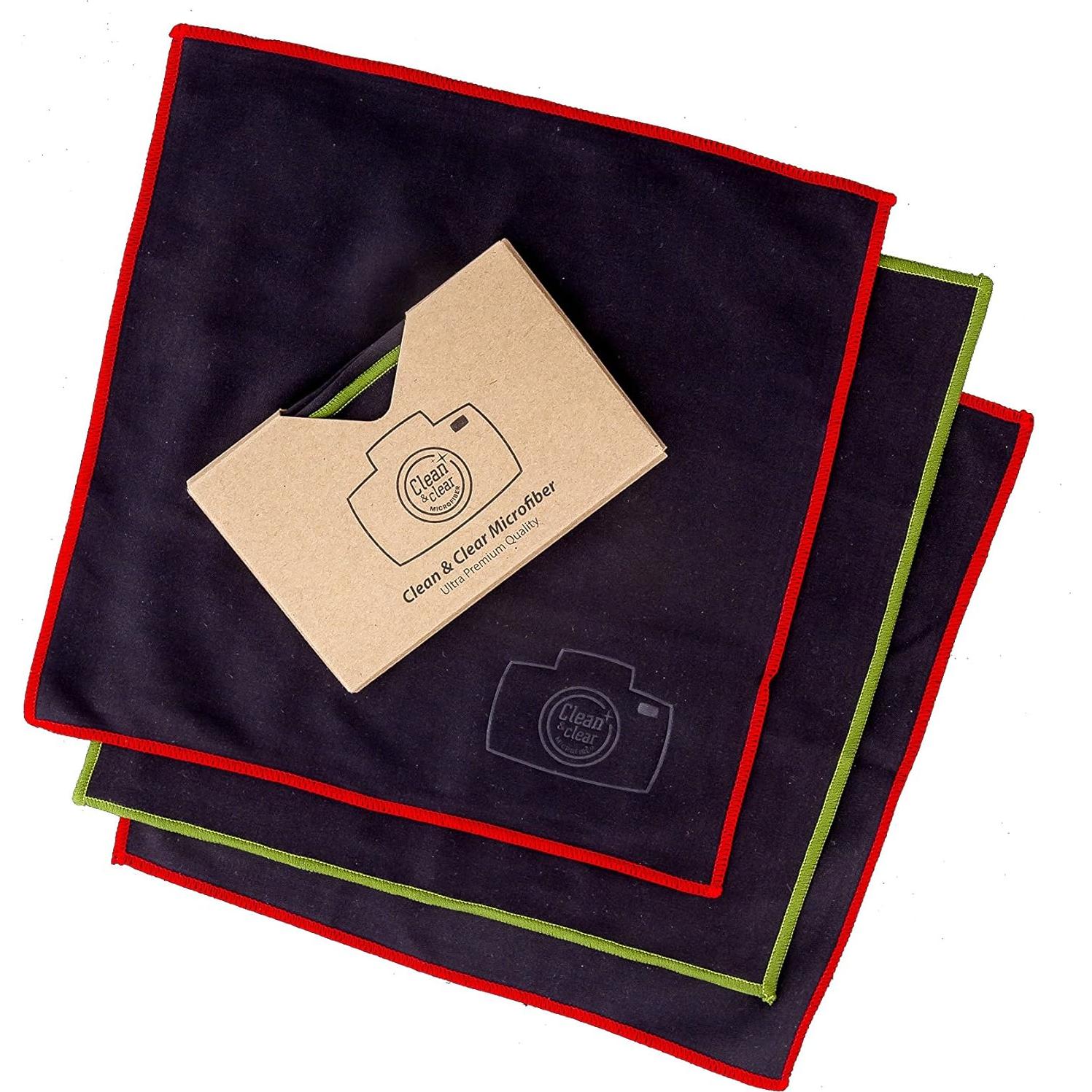 Paño de Microfibra Clean & Clear 8 Piezas 20x20 cm