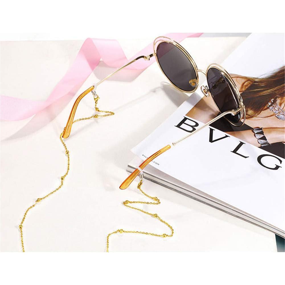 Cadena de Gafas LANG XUAN Soporte 75 cm para Lectura Oro