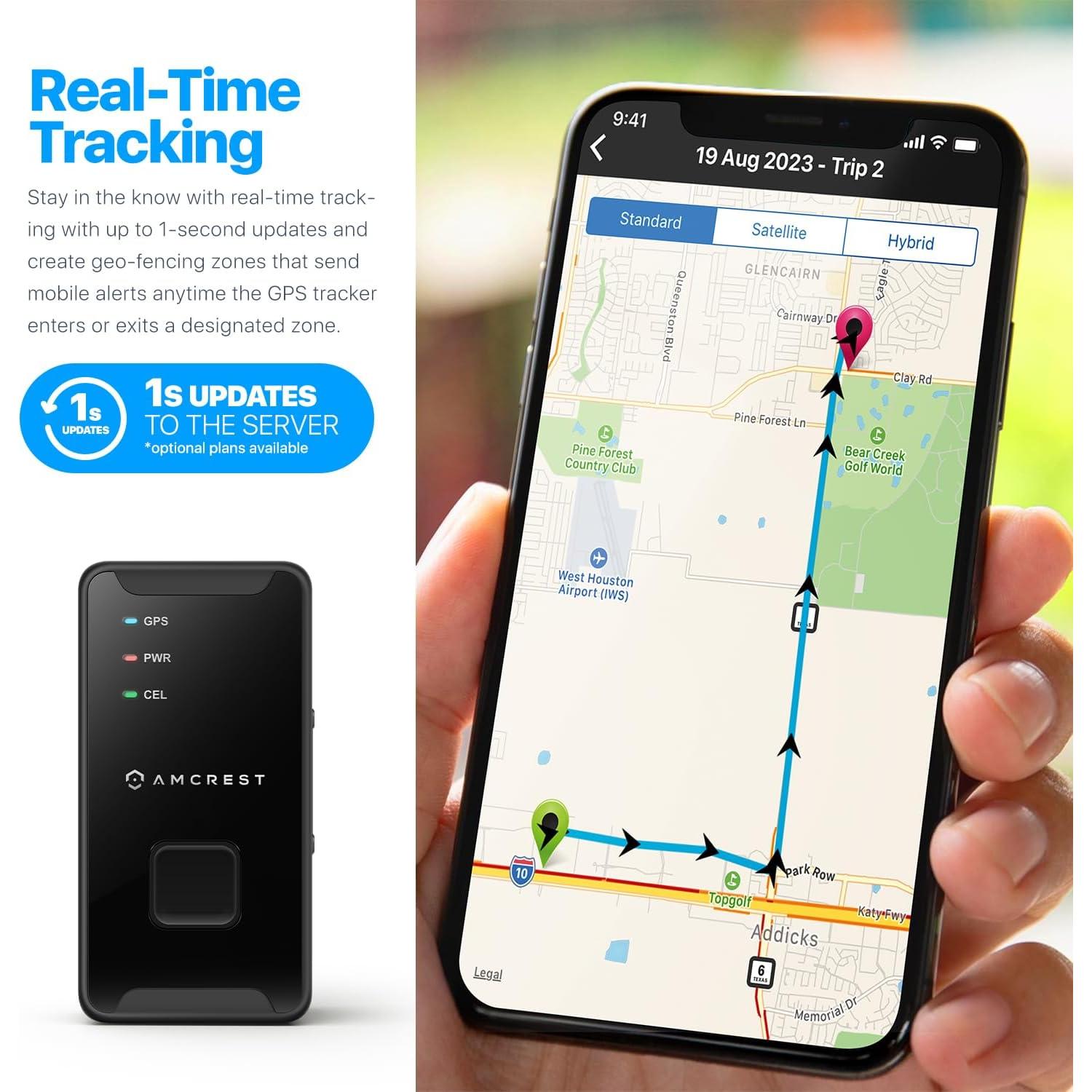 Rastreador GPS 4G Amcrest GL300 - Mini Portátil y Oculto