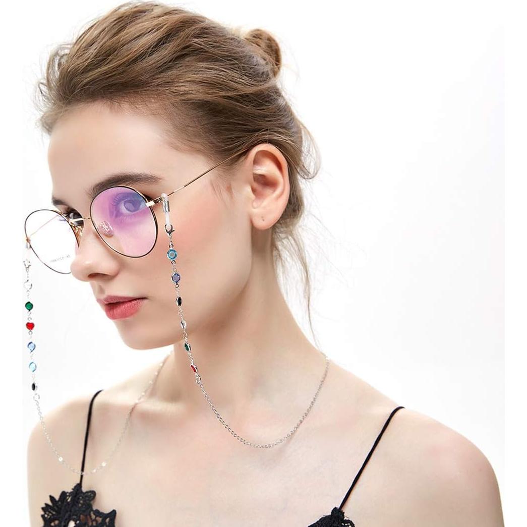 Cadena de Gafas LANG XUAN Soporte 75 cm para Mujeres