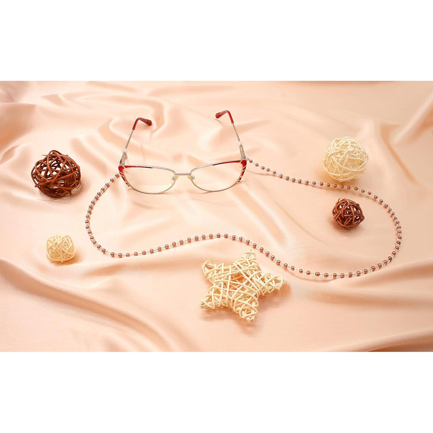 Soporte de Gafas SeGuny - Cadena de Perlas para Mujeres