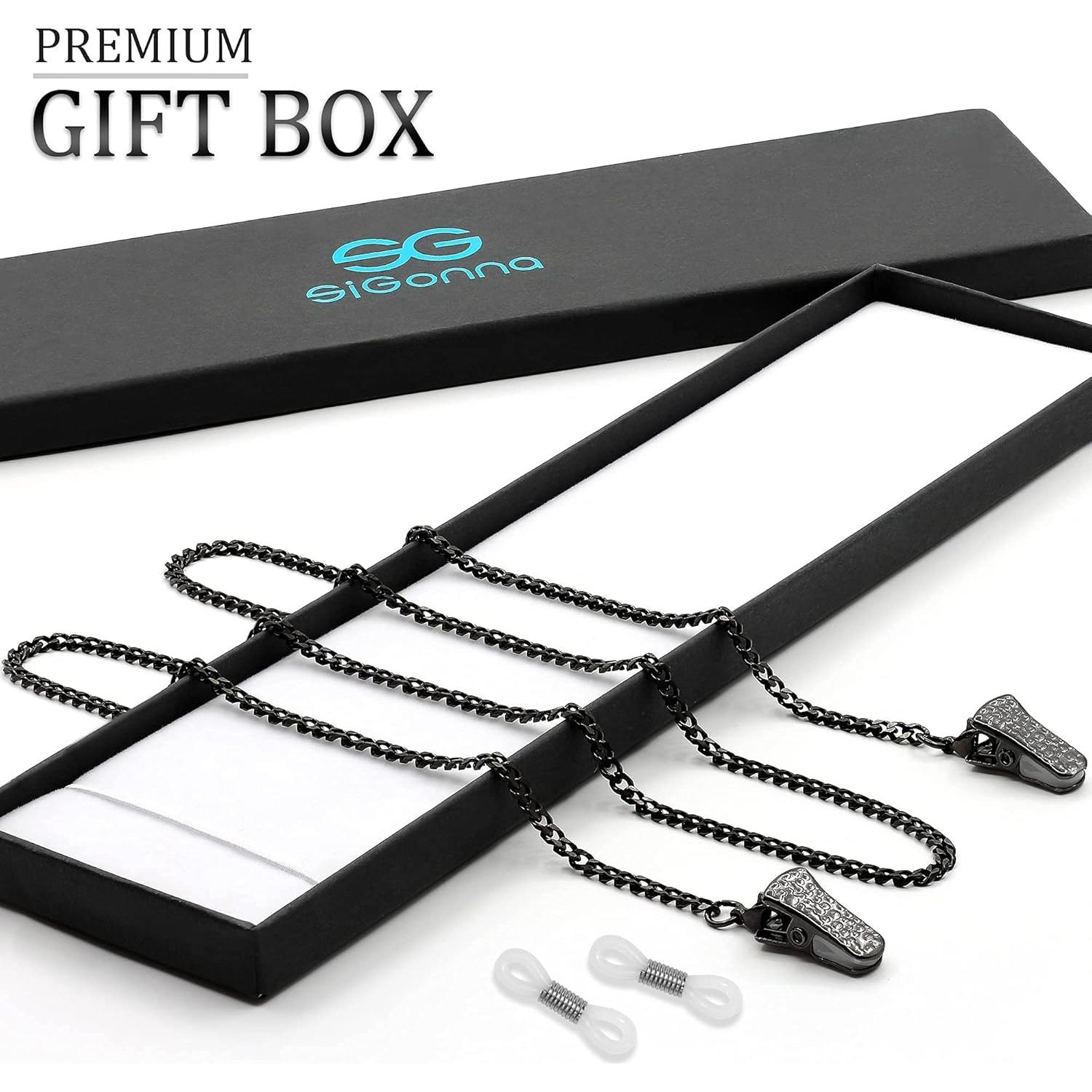 Cadena para Gafas SIGONNA - Acero Inoxidable - 73,66 cm