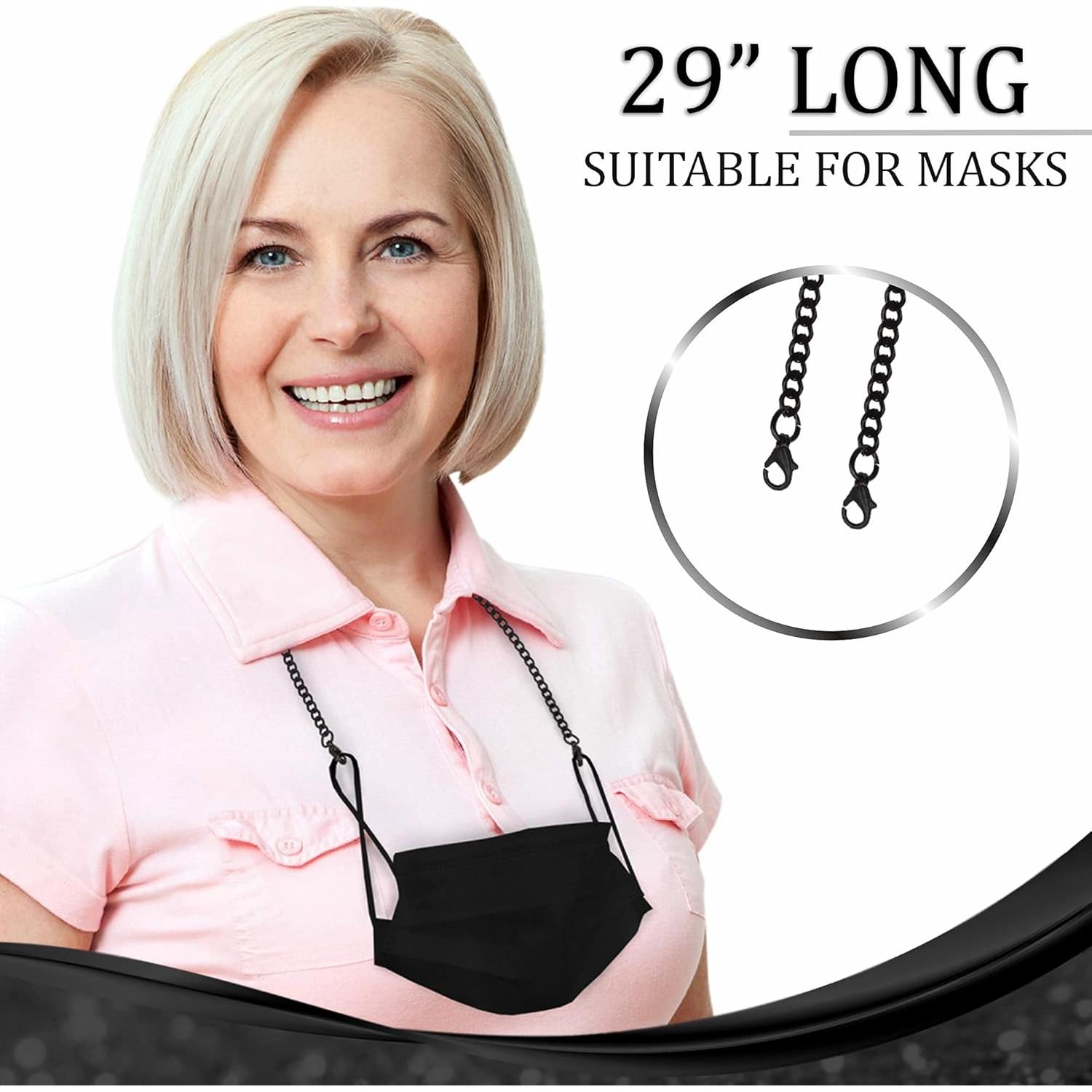 Cadena para Gafas SIGONNA - Acero Inoxidable - 73,66 cm