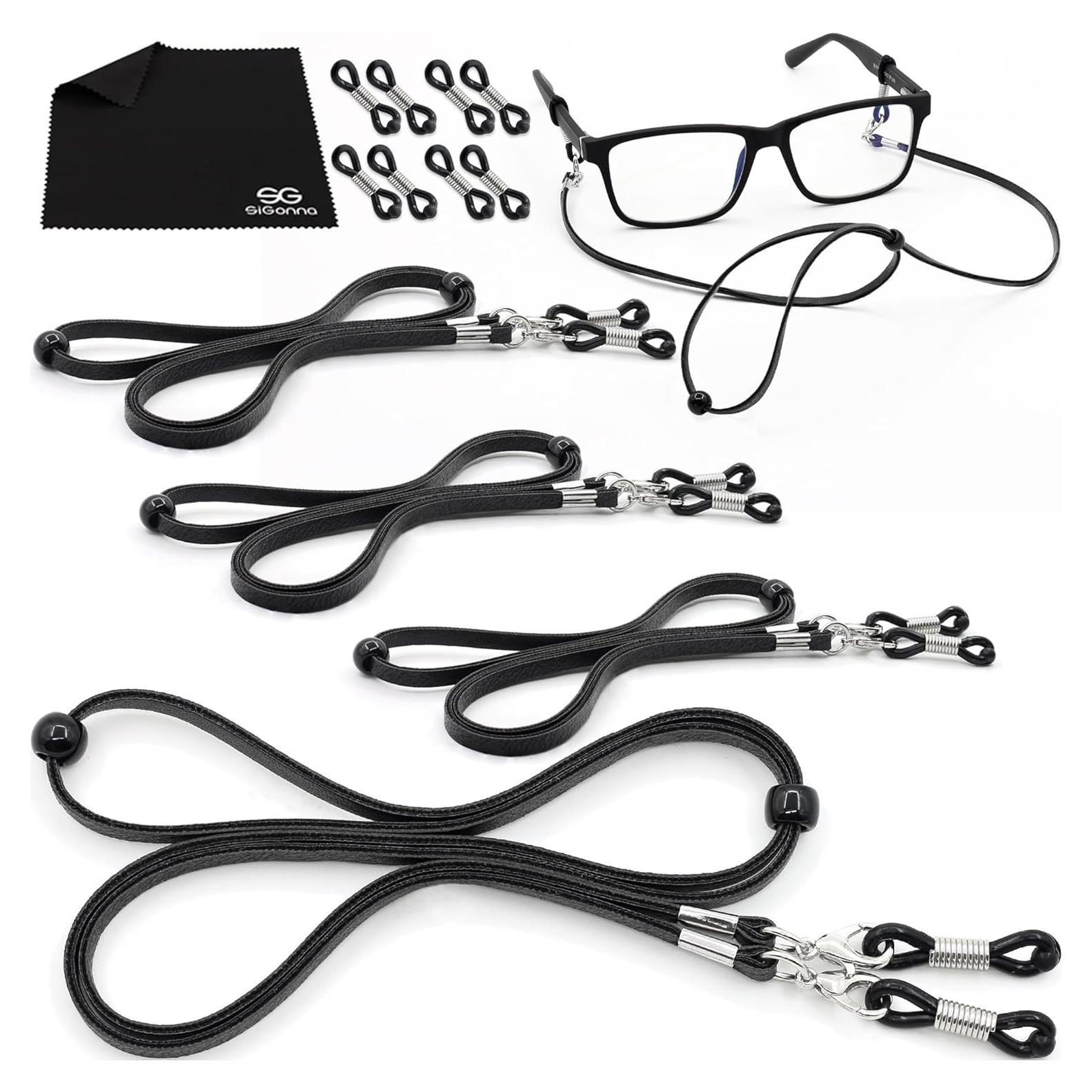 Soporte de Correa para Gafas SIGONNA - Cuero Eco Premium