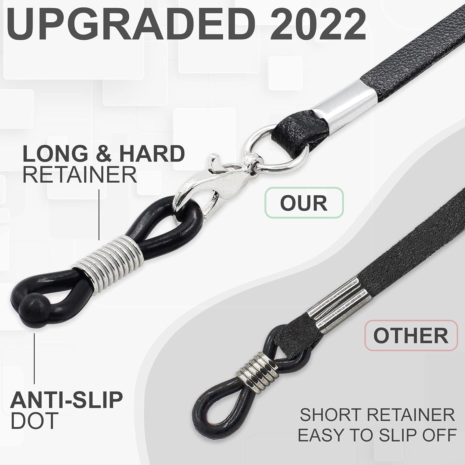 Soporte de Correa para Gafas SIGONNA - Cuero Eco Premium