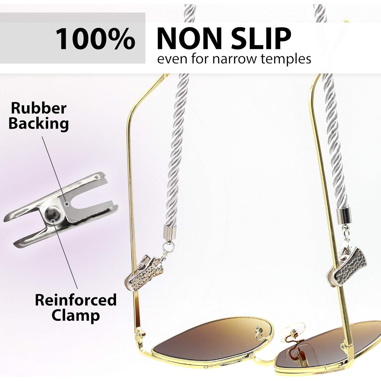 Correa para Gafas SIGONNA - 73.66 cm - 3 Pcs Antideslizantes