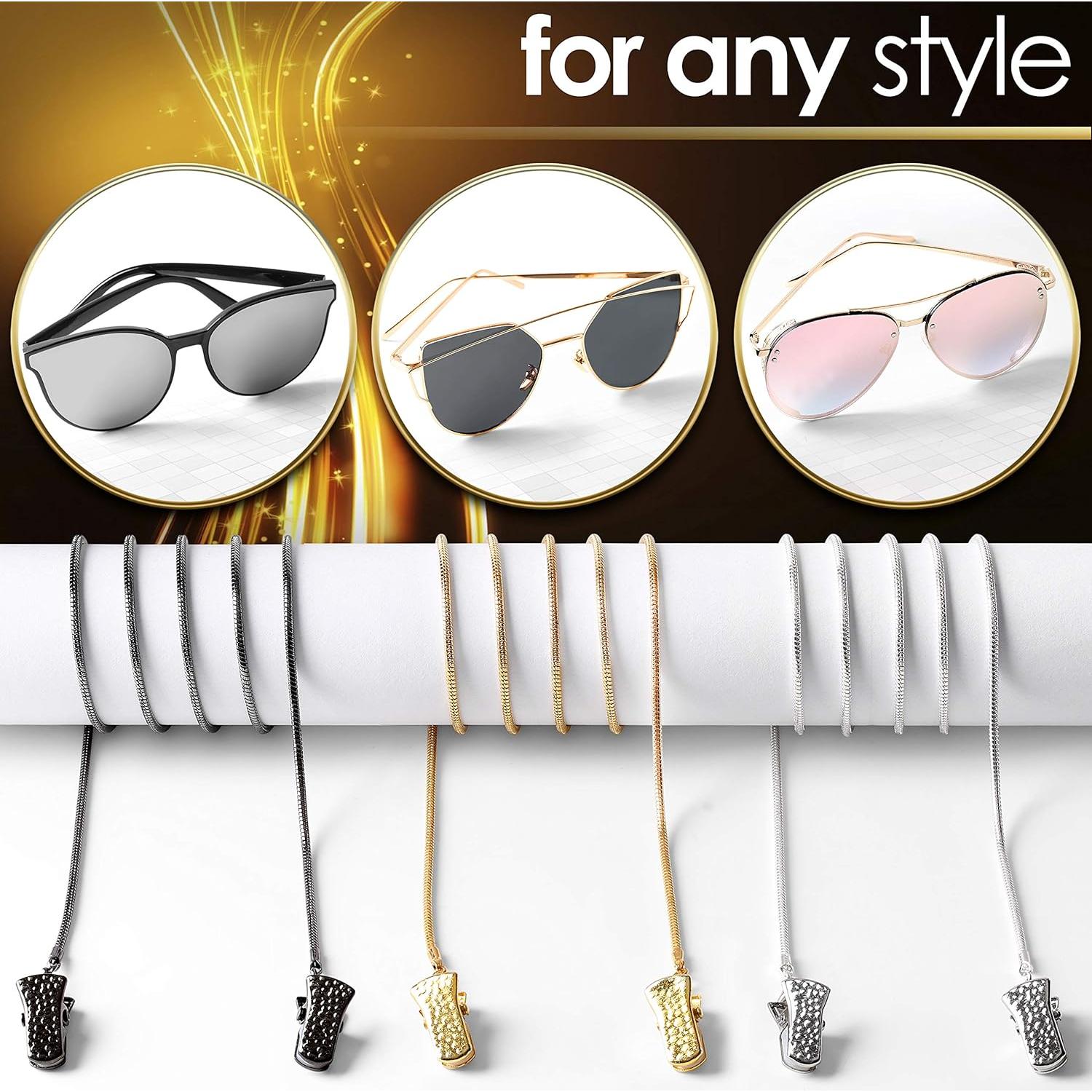 Cadena de Gafas SIGONNA de Acero Inoxidable - 73,66 cm