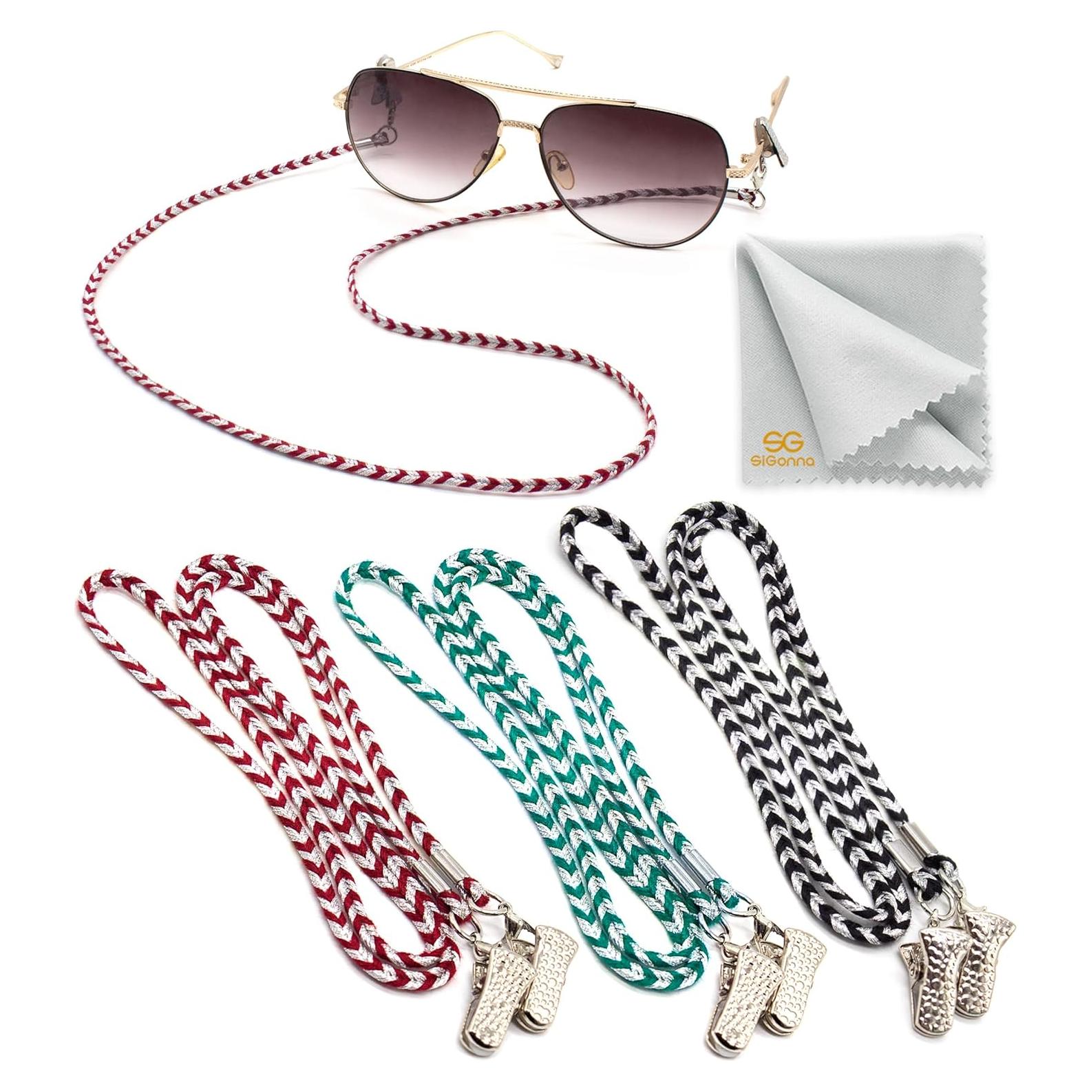 Cadena para Gafas Sigonna - Soporte Antideslizante - 73,66 cm