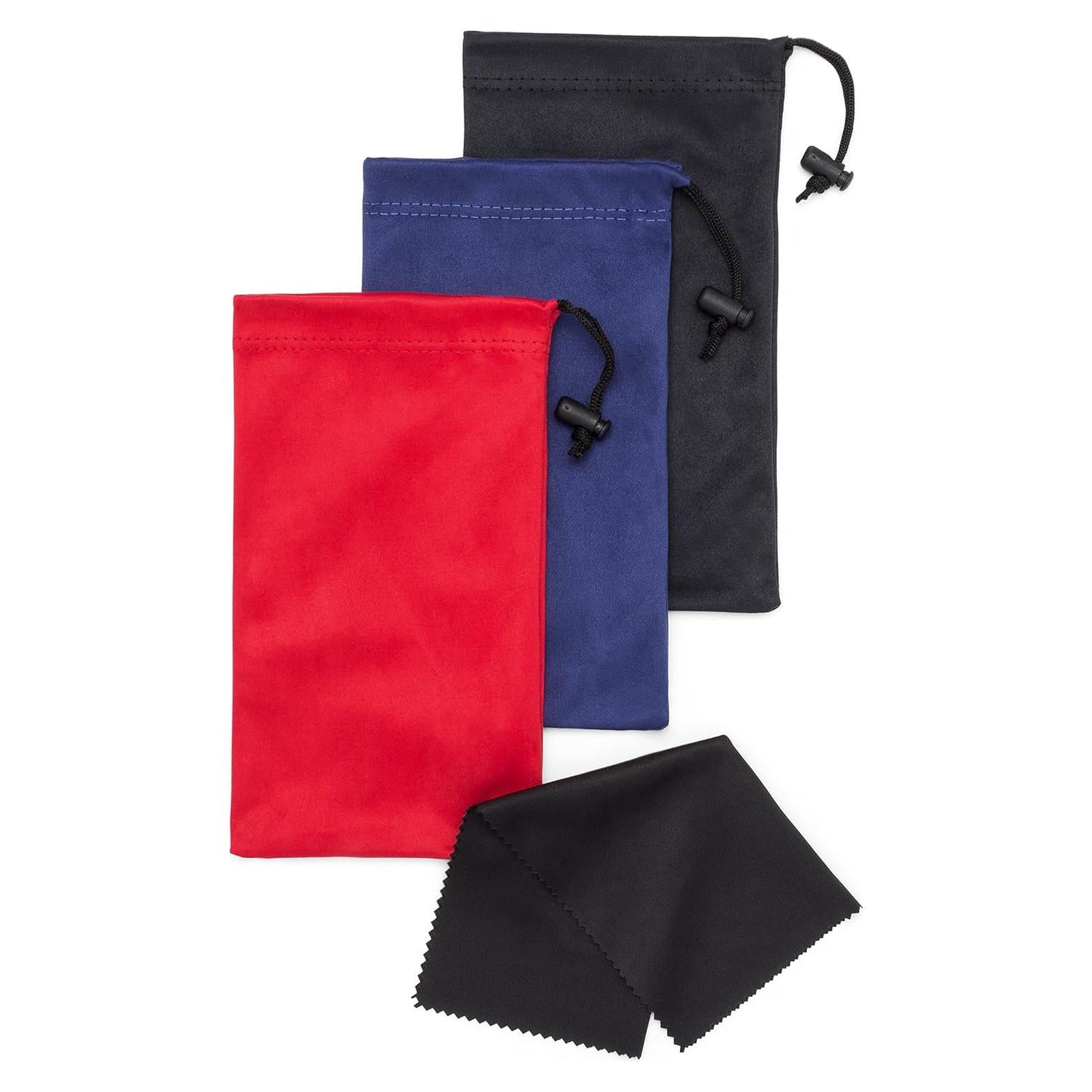 Funda de Microfibra Premium para Gafas MP03 - 3 Piezas