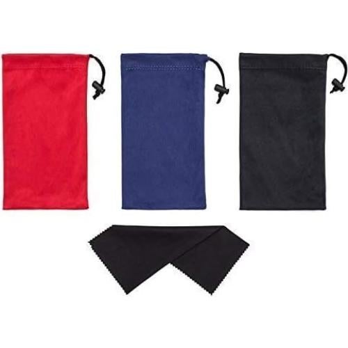Funda de Microfibra Premium para Gafas MP03 - 3 Piezas