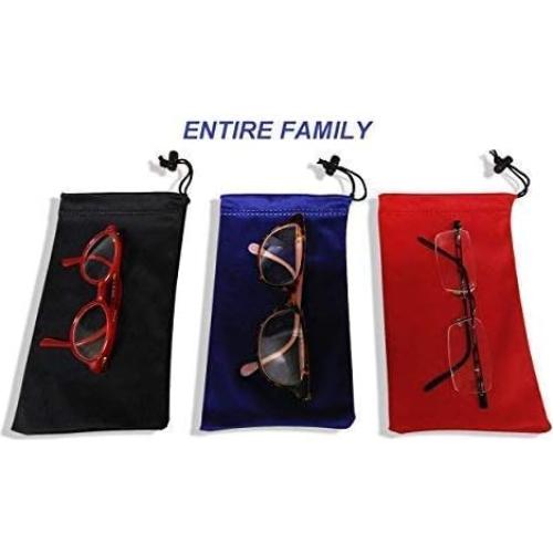 Funda de Microfibra Premium para Gafas MP03 - 3 Piezas
