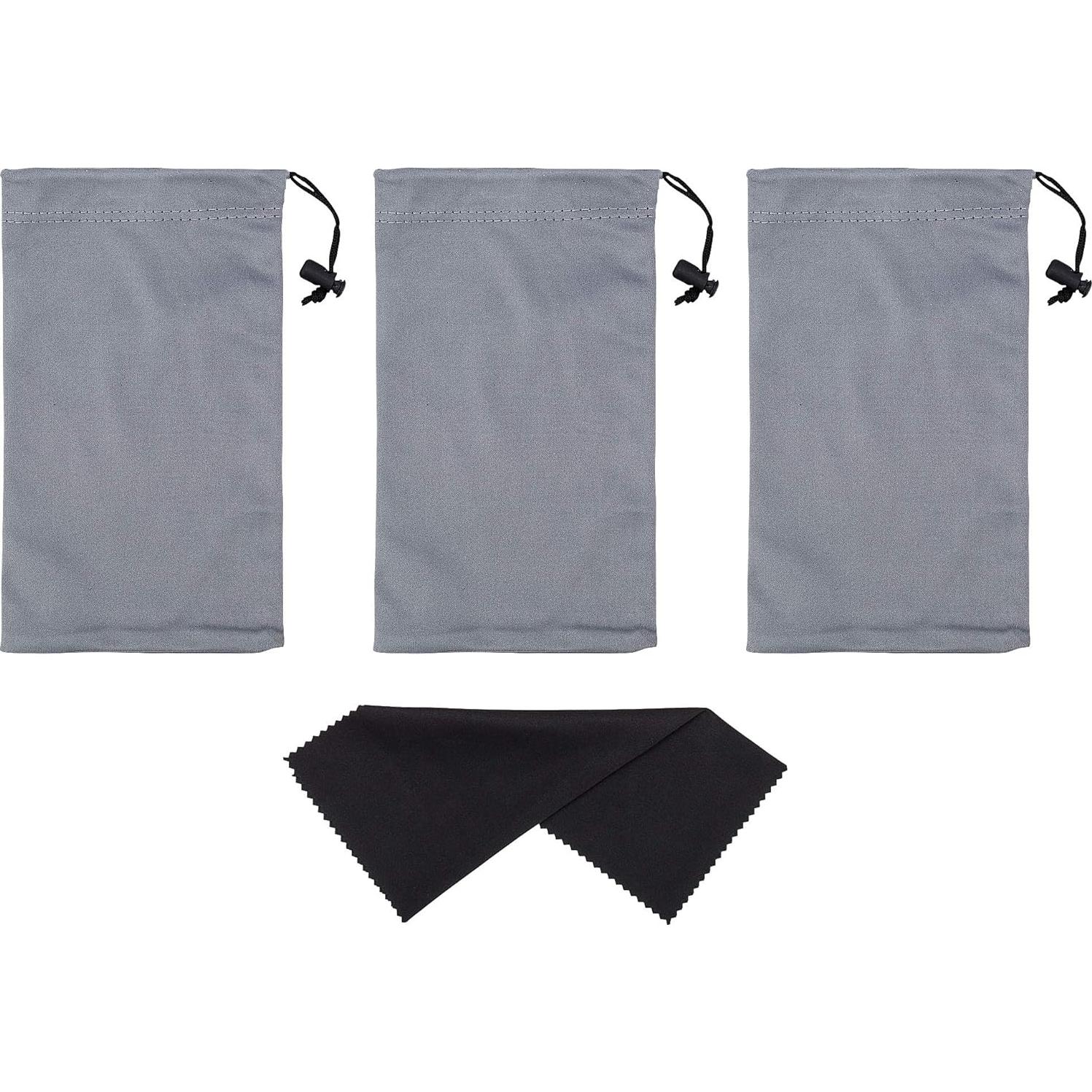 Funda de Microfibra Premium para Gafas MP03 - 3 Piezas