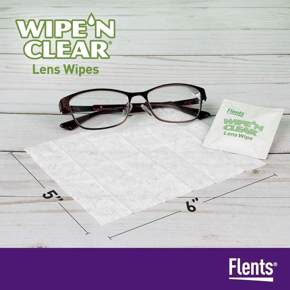 Toallitas para Lentes Flents 150 Unidades Limpieza Suave