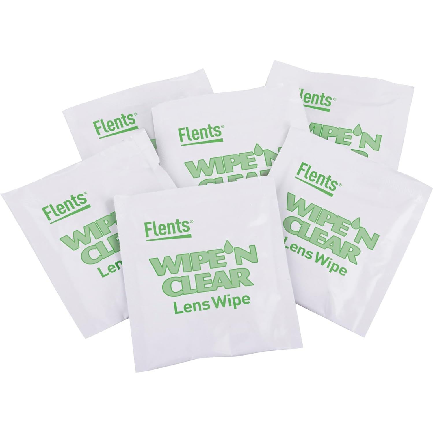 Toallitas para Lentes Flents 150 Unidades Limpieza Suave